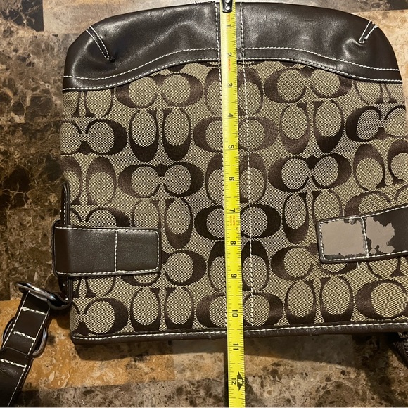 Coach Brown and Tan Women's Bag - Picture 7 of 9